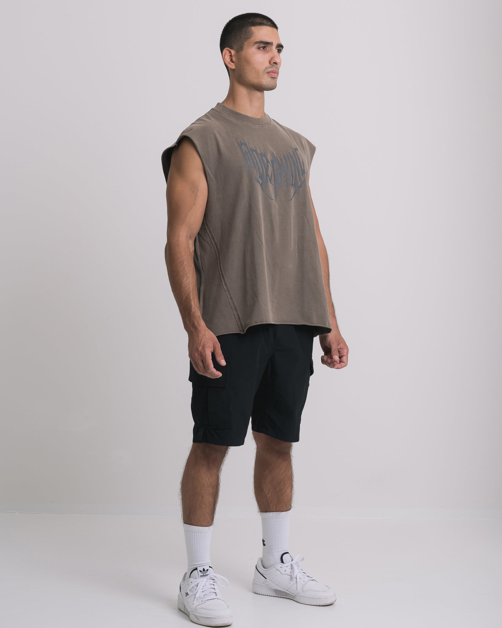 Forged Muscle Tank Men's - Coffee